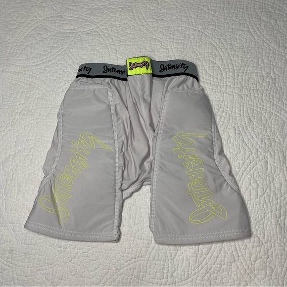 Intensity White Softball Padding Shorts - Picture 2 of 3